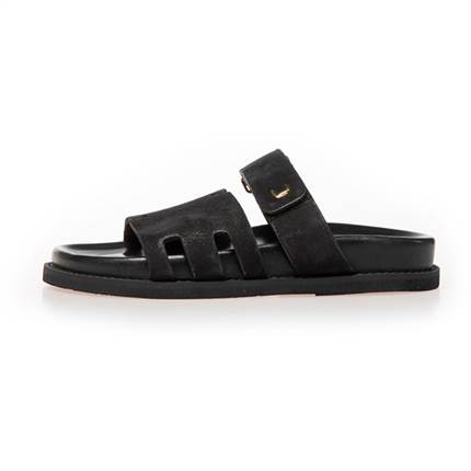 Copenhagen Shoes Summer passion plain sandal - Black 